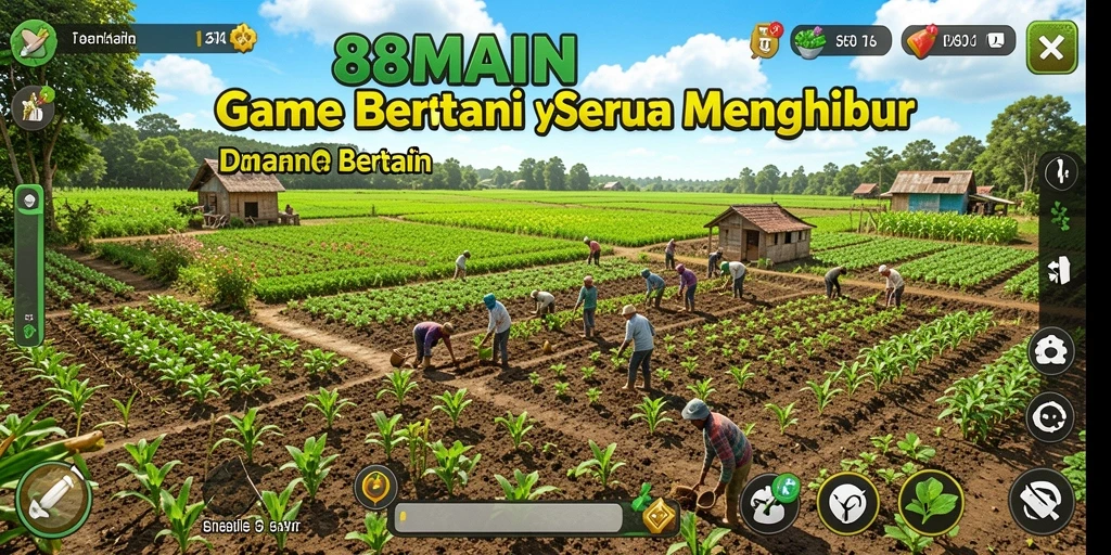 Tampilan antarmuka permainan 88MAIN yang menarik dan interaktif.