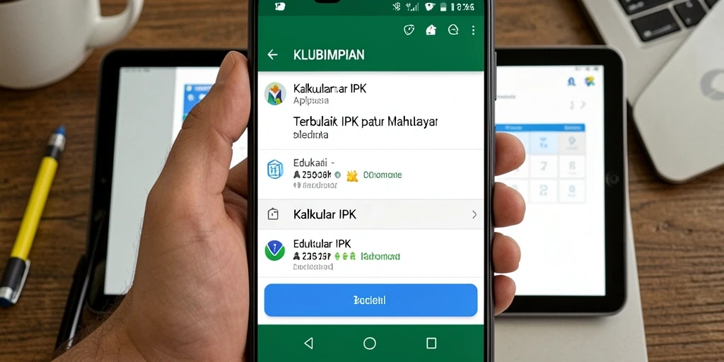 Tampilan antarmuka aplikasi KLUBIMPIAN yang intuitif dan fungsional.